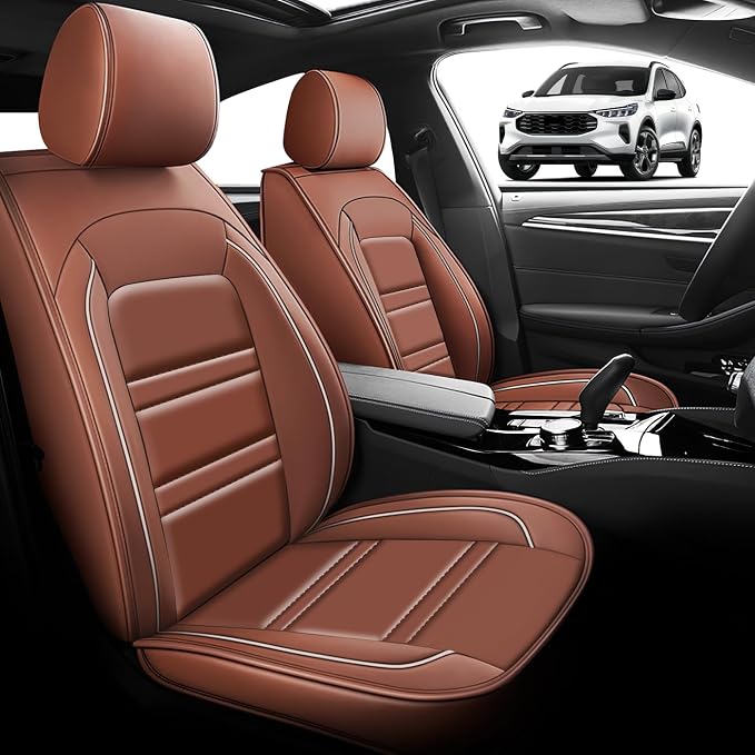 Seat Cover for Ford Escape 2001-2025 | Car Seat Covers Front Seats, Waterproof - Image 2