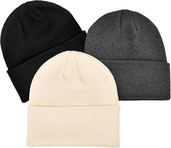 Rosoz Toddler Beanie Boys Girls Baby Knit Warm Beanies Kids Children Winter hat by Rosoz
