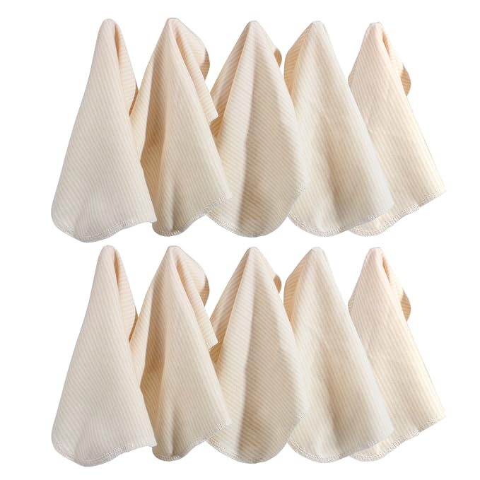 Organic Cotton Baby Washcloths - Image 8
