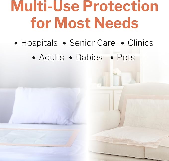 McKesson Underpads Disposable Bed Pads 30" x 36", Heavy Absorbency, Ultra - Image 5