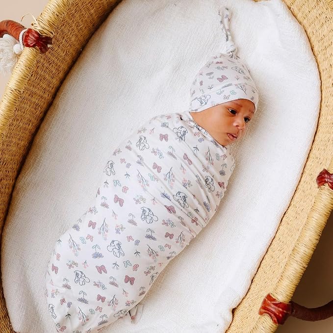Copper Pearl Large Premium Knit Baby Swaddle Receiving Blanket Minnie Mouse's - Image 8