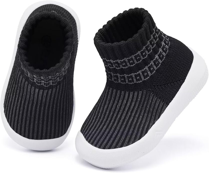 Eashi Baby Boy Girl Non-Skid Indoor Infant Walking Shoes Breathable Warm - Image 3