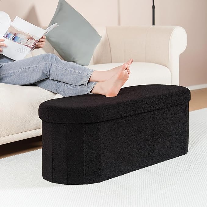 B FSOBEIIALEO Ottoman with Storage - Image 6