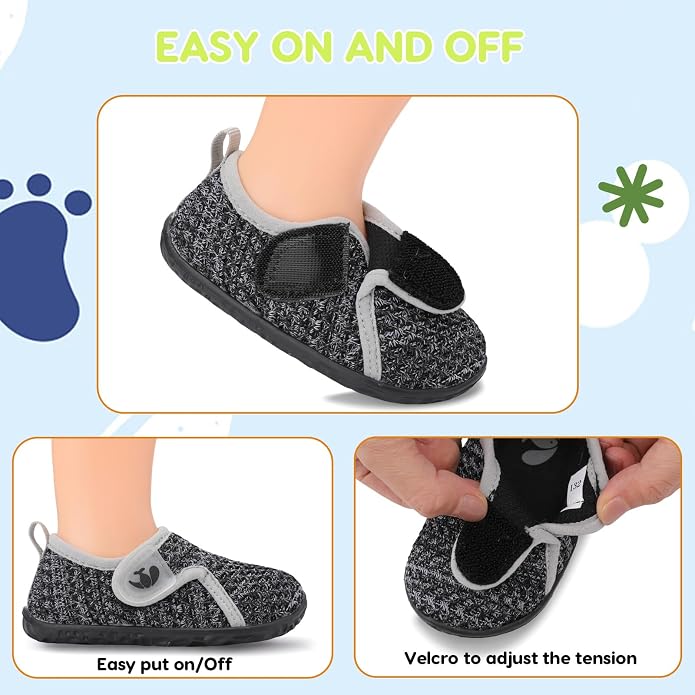 FEETCITY Baby Boys Girls First Walking Shoes Infant Sneakers Crib Shoes - Image 2
