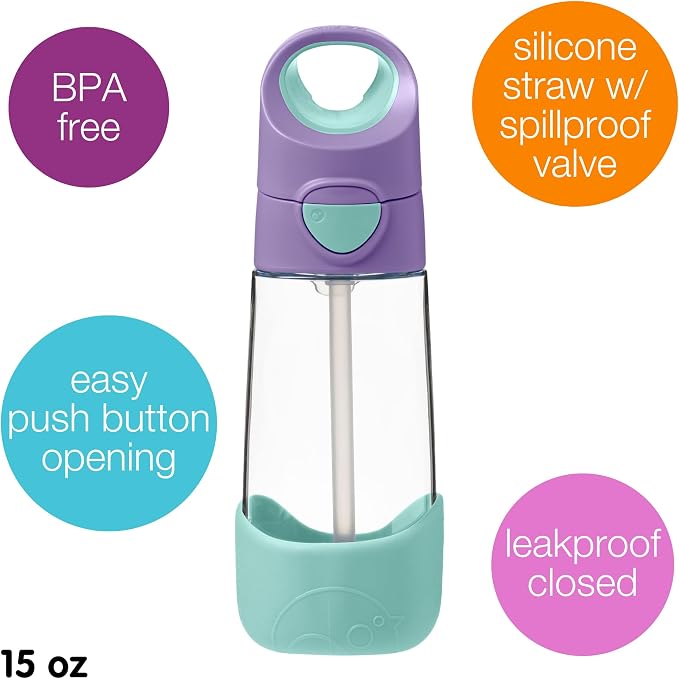 b.box Kids Water Bottle – Tritan Toddler Drink Bottle - Image 5