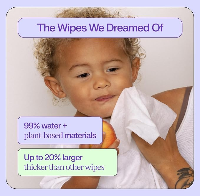 Freestyle Soft Jumbo Baby Wipes, Hypoallergenic and Unscented, Water-Based Wet - Image 3