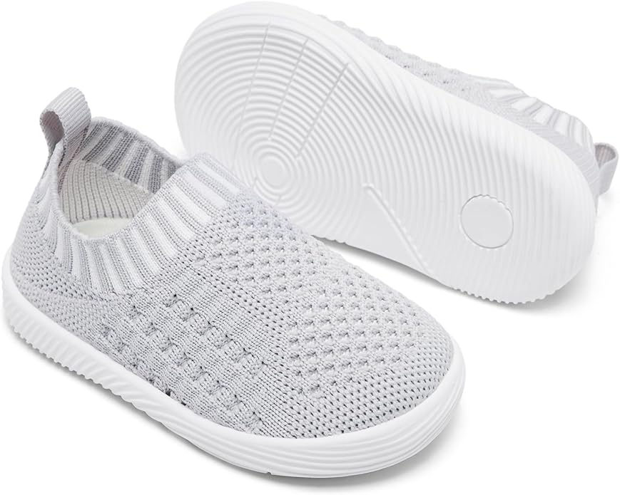 MORENDL Baby Toddler Walking Socks Non-Slip Breathable Unisex Casual Sneakers by MORENDL