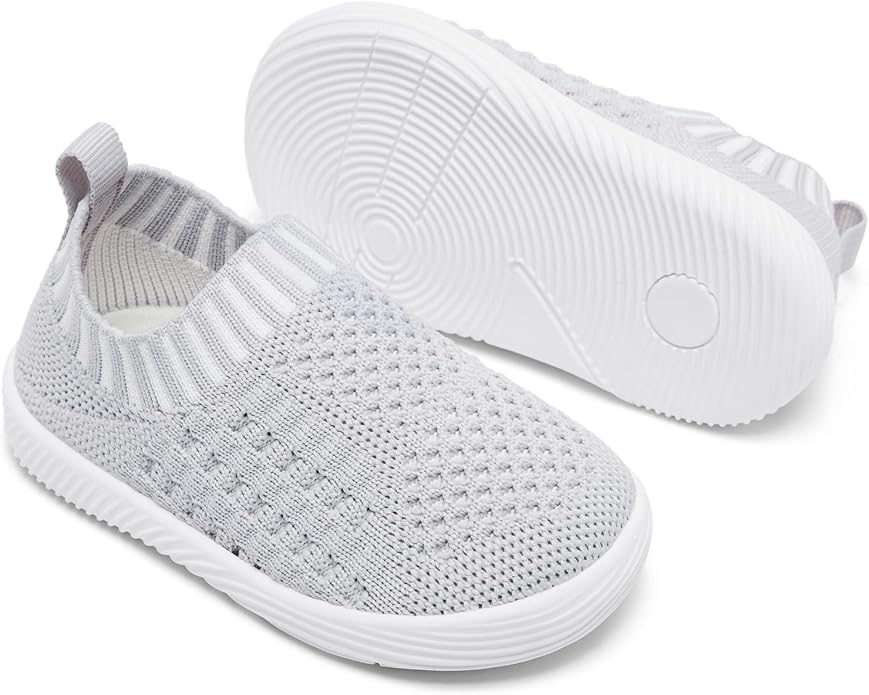 MORENDL Baby Toddler Walking Socks Non-Slip Breathable Unisex Casual Sneakers by MORENDL