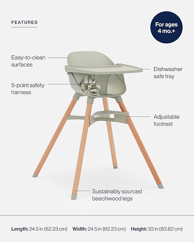 Lalo The Chair Convertible 3-in-1 High Chair - Image 3