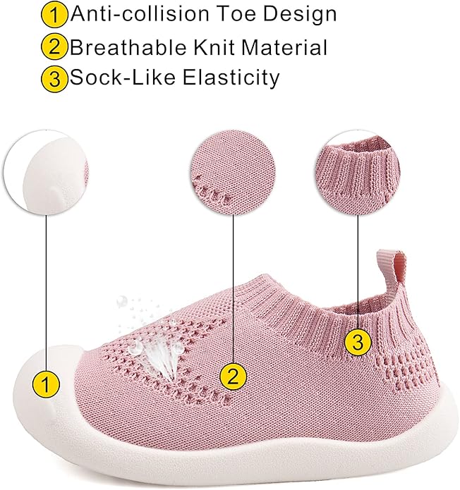 Baby First-Walking Shoes 1-4 Years Kid Shoes Trainers Toddler Infant Boys Girls - Image 2