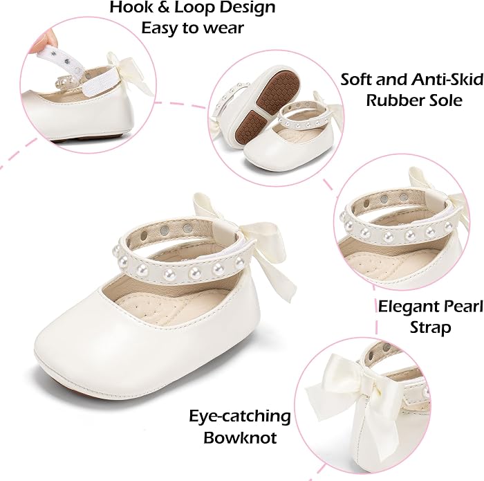 Baby Girls Mary Jane Flats - Image 5