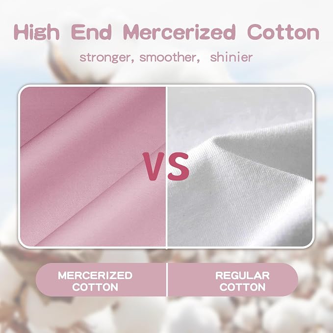 Organic Cotton Toddler Pillowcase 2 Pack, 14 x 20 Travel Pillow Case Cover - Image 2