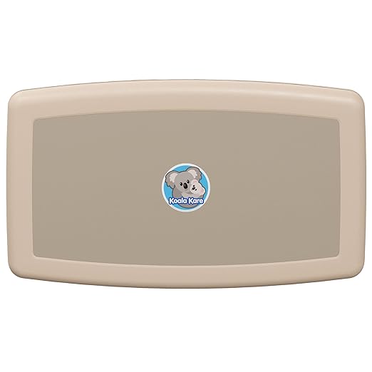 Koala Kare Surface-Mounted Horizontal Baby Changing Station, Model KB300-00 by KoalaKare