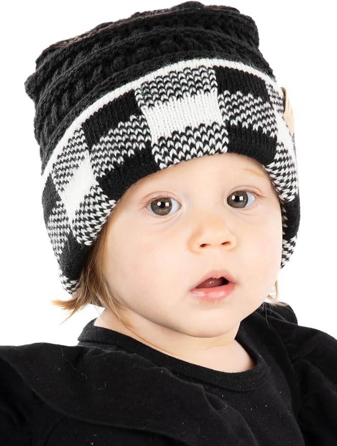 Funky Junque Baby Winter Hat – Cute Newborn Hats, Cozy Warm Infant Beanie by FunkyJunque