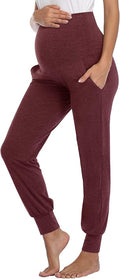 AMPOSH Women's Maternity Pants Stretchy Lounge Workout Pants Casual Loose Comfy by AMPOSH