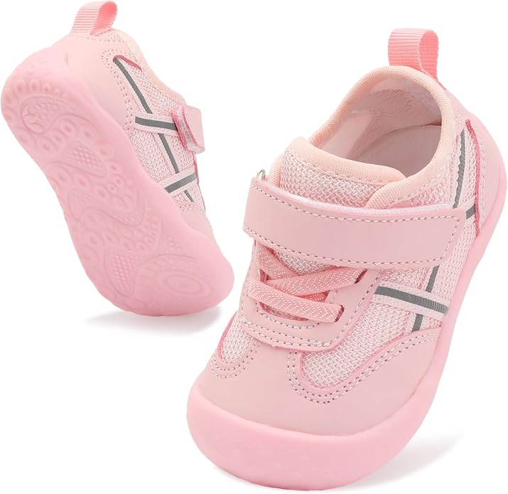 Scurtain Baby Shoes Boy Girl First Walking Shoe Infant Crib Breathable Sneakers by Scurtain