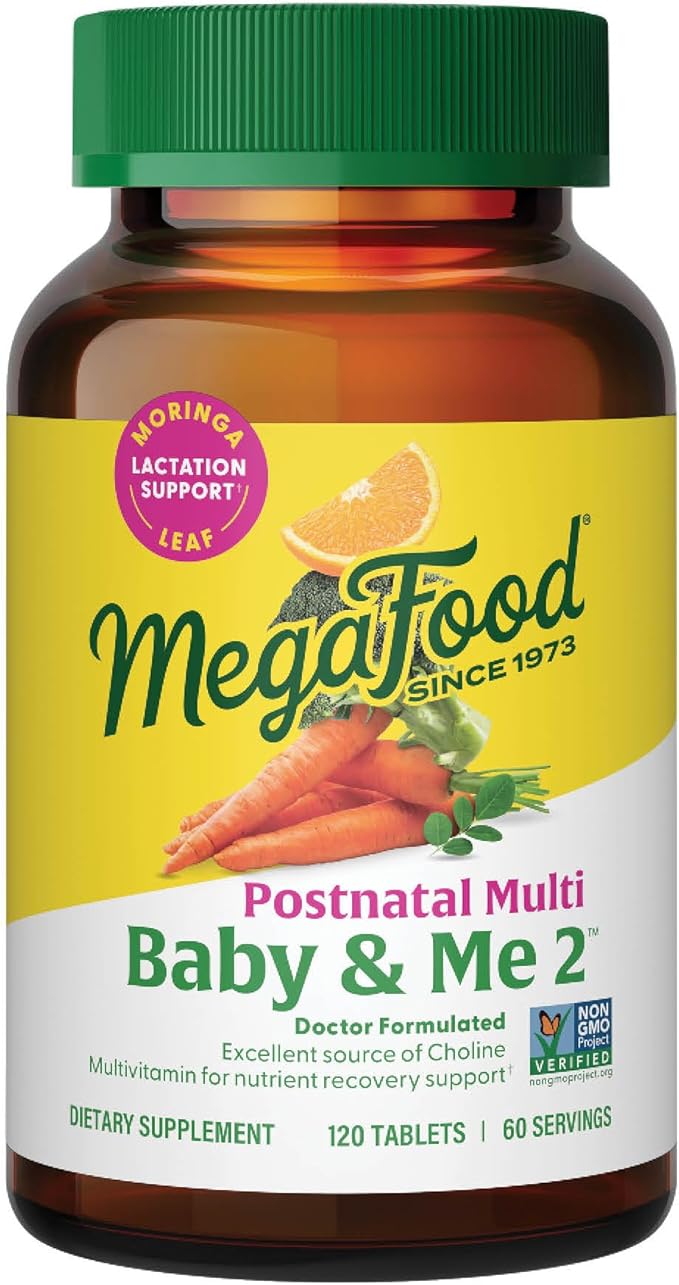 MegaFood Baby & Me 2 Postnatal Vitamins by MegaFood