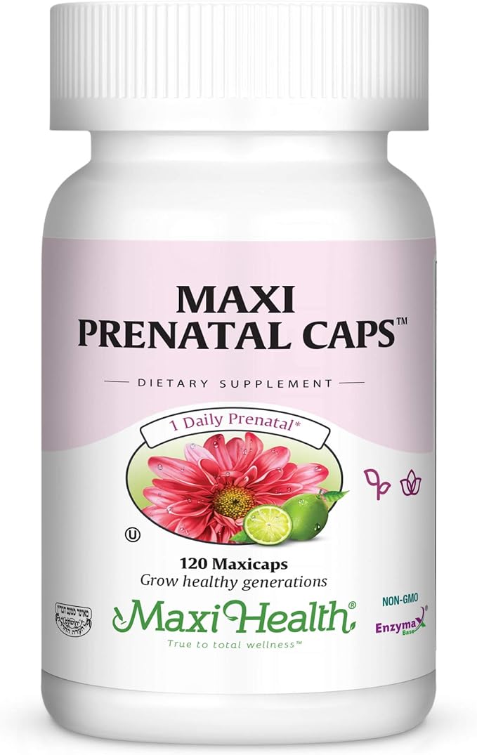 Prenatal Vitamins for Women – Complete Pregnancy Multivitamin by Maxi+Health