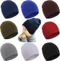 DRESHOW BQUBO 8 Pack Unisex Baby Beanie Hat Infant Toddler Kid Hats Baby Soft by DRESHOW