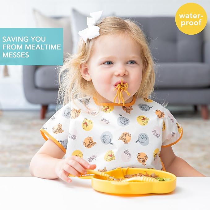 Bumkins Bibs - Toddler Bibs, Waterproof, Large - Image 2