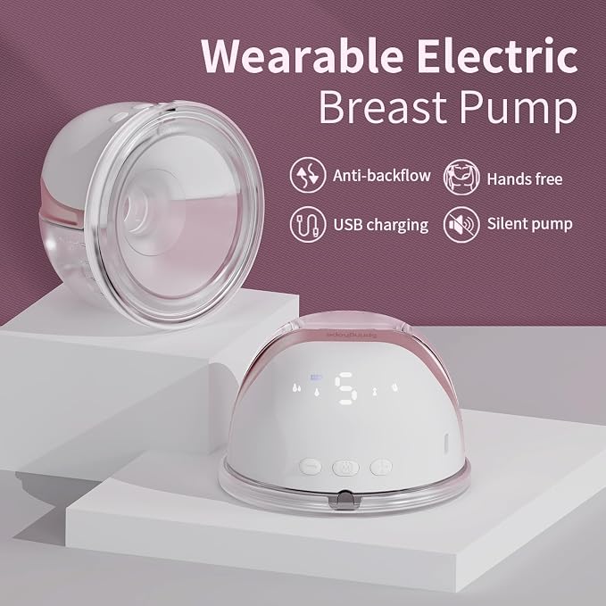Springhope No.586 Electric Breast Pump Hands Free, Wearable Breastfeeding Pump - Image 8