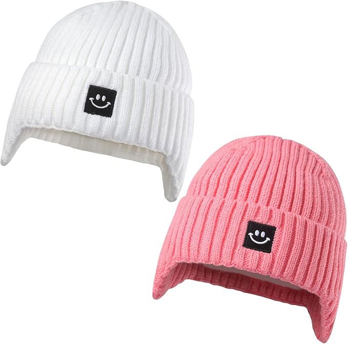 MaxNova 2 Pack Baby Beanie Toddler Winter Hat by MaxNova