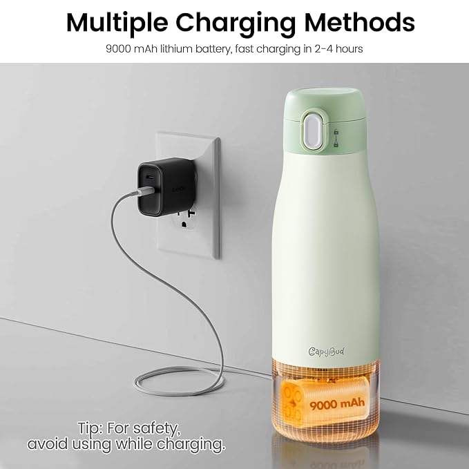 Portable Bottle Warmer for Travel, 3Min Fast Heating Bottle Warmer for - Image 8