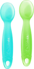 ChooMee Silicone Baby Spoons | 4 Months +, First Stage Baby Led Weaning and by ChooMee