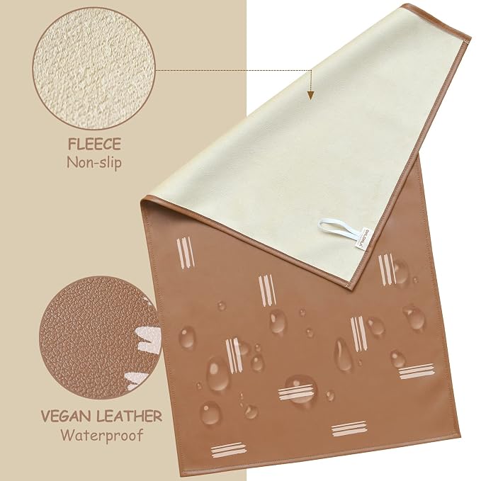 Owlowla Baby Diaper Changing Pad Portable Changing Mat Travel Changing Pad Liner - Image 2