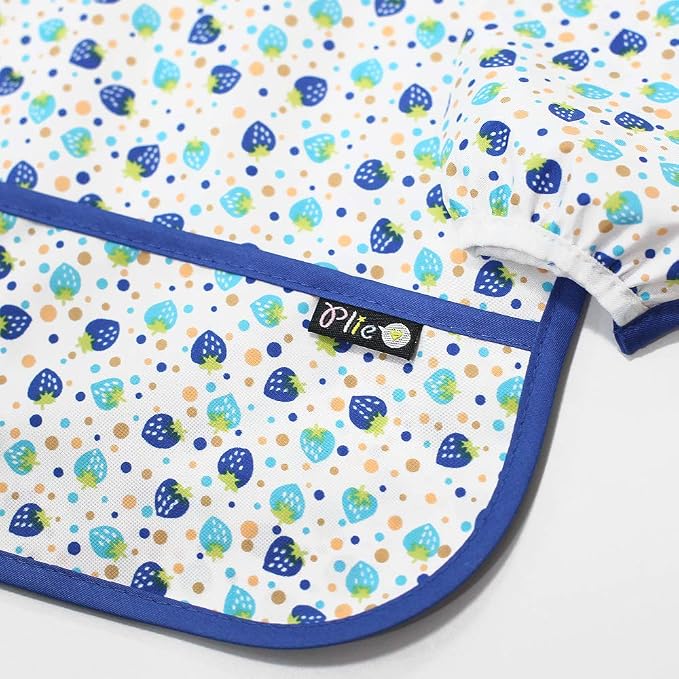 Long Sleeve Waterproof Bib for Toddlers – Feeding Smock for Baby Mealtime - Image 2