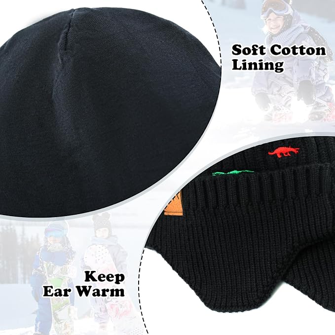 POXIMI Baby Boy Winter Hat Toddler Warm Beanie Girl Knit Hats - Image 5