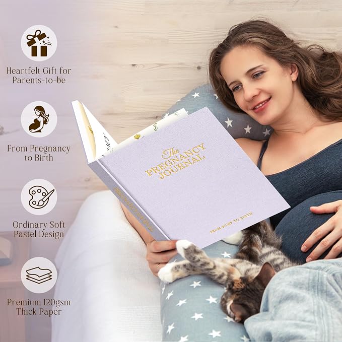 Lanpn My Pregnancy Journal Memory Book - Image 7