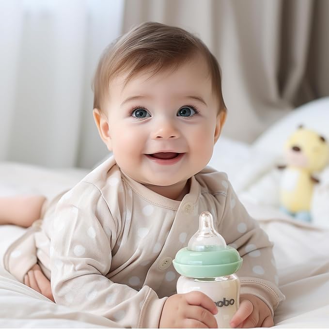 YOHKOH Natural Glass Baby Bottle - Image 2