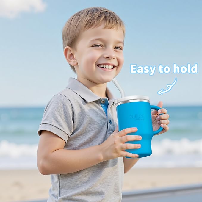 Bella's Friends Handy Mini Tumbler – Adorable 9 oz Toddler Sippy Cup, Stainless - Image 2