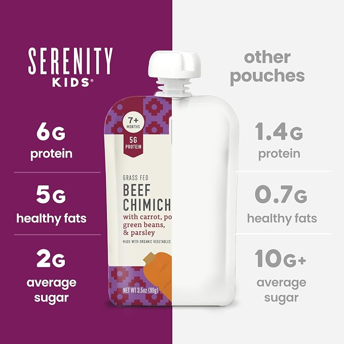 Serenity Kids 7+ Months Baby Food Pouches - Image 7