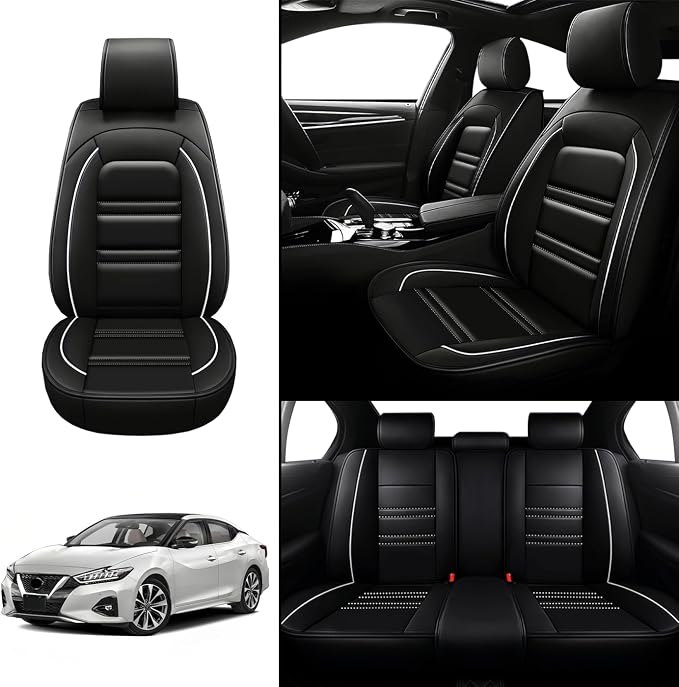 Seat Covers for Nissan Car Maxima 1999-2023 | 5-Seats Leather Seat Covers - Image 2