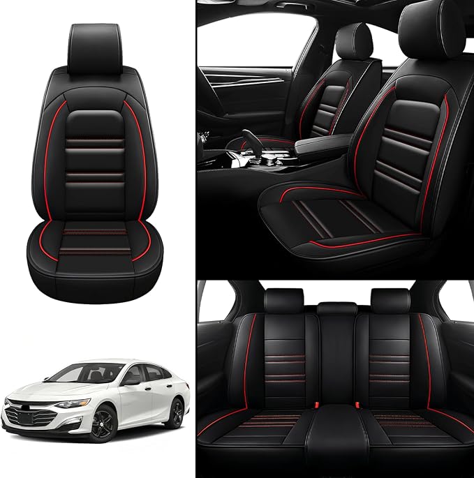 Seat Covers for Malibu 2004-2025 | 5-Seats Leather Seat Covers - Image 2