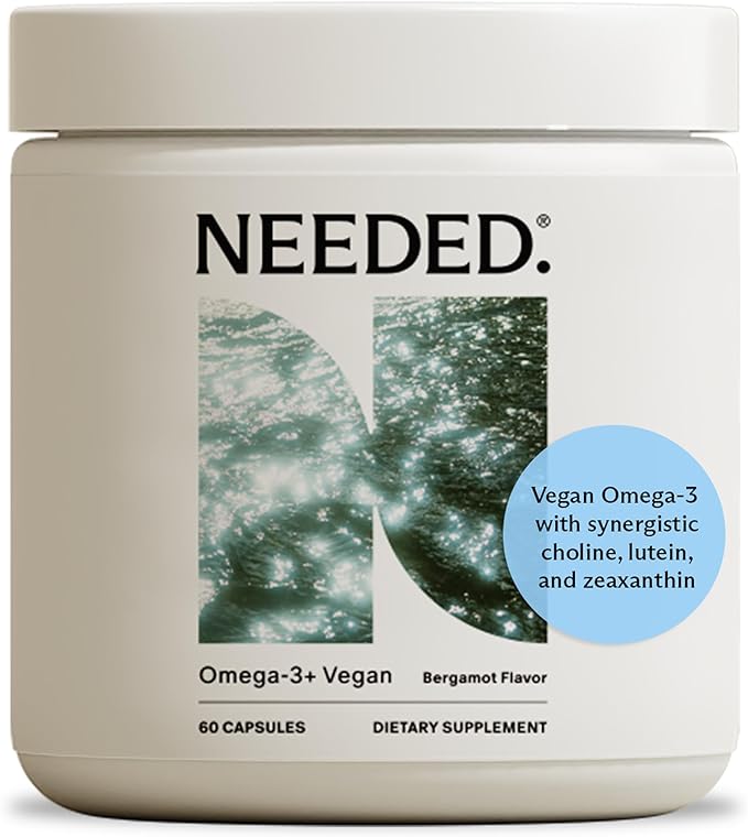 Needed. Prenatal Omega-3 by Needed