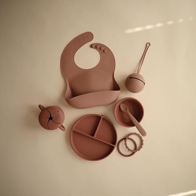 mushie Silicone Suction Plate | BPA-Free Non-Slip Design - Image 3