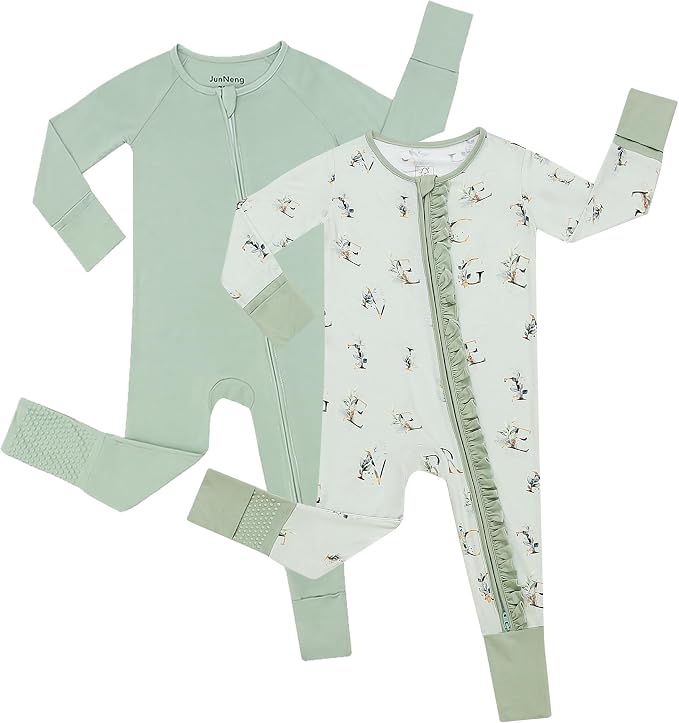 JunNeng Baby Girl Viscose from Bamboo Sleeper by JunNeng