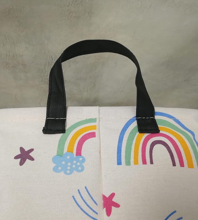 Rectangle Foldable Gift Laundry Basket, Storage - Image 8