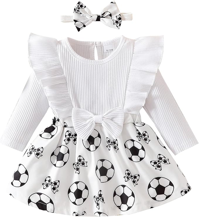 Chichoo Baby Girl Clothes Infant Fall Winter Outfits Newborn Long Sleeve Romper by Chichoo