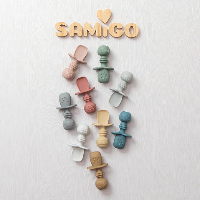 SAMiGO Silicone Baby Utensils - Image 7