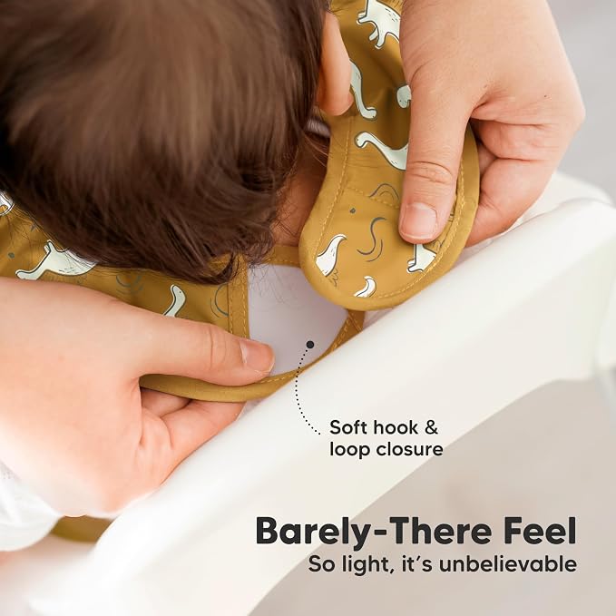KeaBabies 3-Pack Waterproof Baby Bibs - Image 4