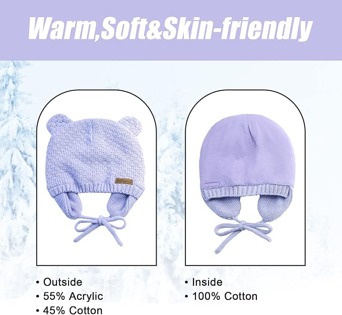 BAVST Baby Beanie Hat for Winter - Image 4