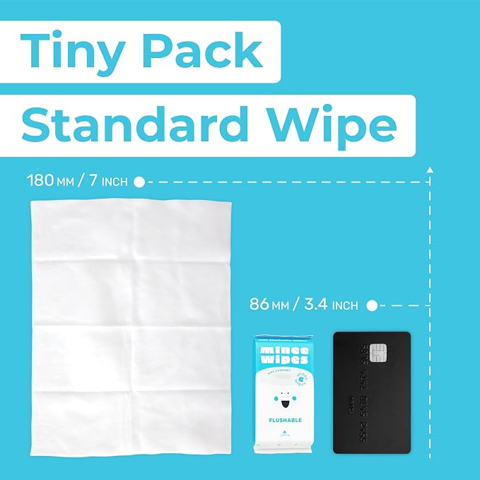 Impossibly Compact Travel Flushable Wipes - Image 5