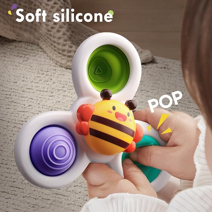 ALASOU 3PCS Pop Suction Cup Spinner Toys - Image 7