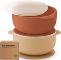 KeaBabies 2-Pack Baby Bowls by KeaBabies