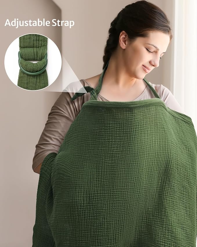 Blissful Diary Muslin Nursing Cover - Image 6