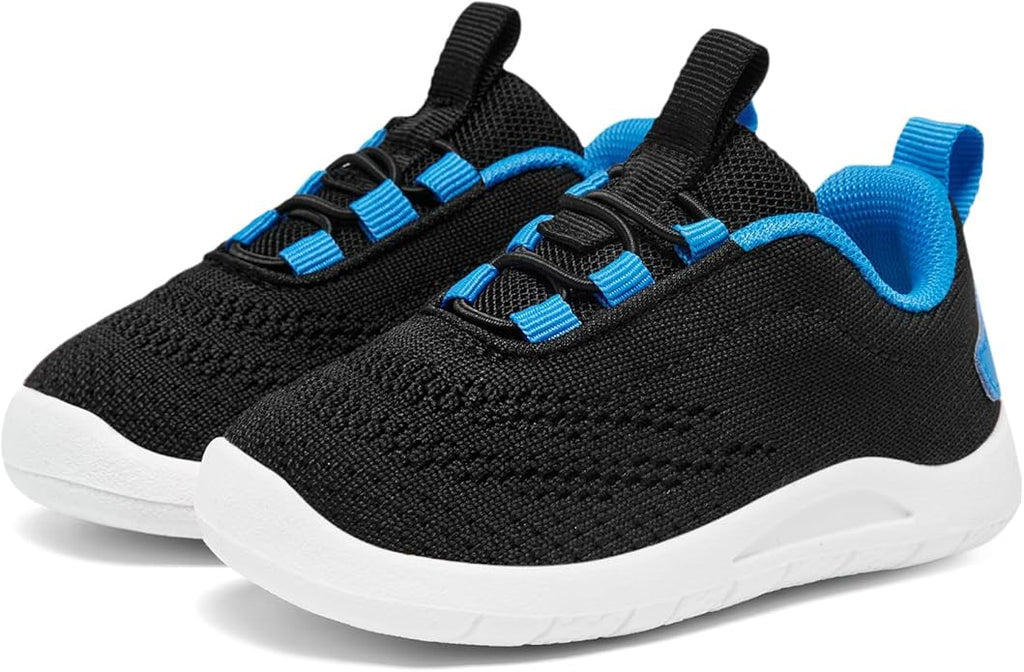 MORENDL Toddler Slip On Sneakers Baby Walking Shoes Non-Slip Breathable Unisex by MORENDL